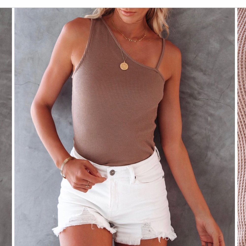 Vici asymmetrical tank top